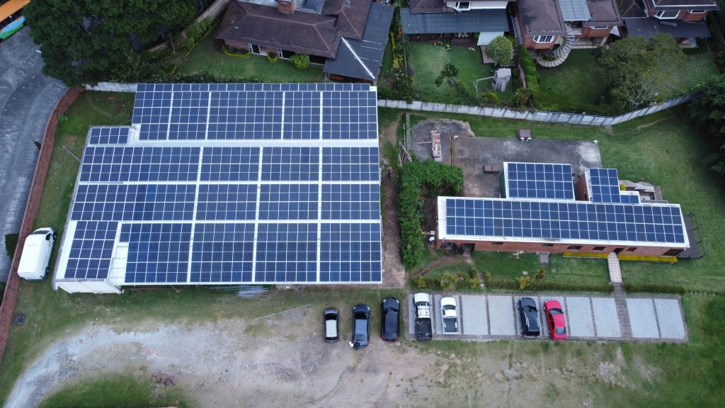 Las Luces Santa Catarina Pinula Paneles Solares Ecolumen